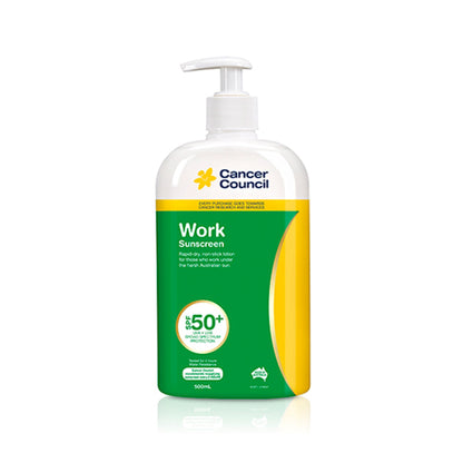 Cancer Council Work SPF 50+ Sunscreen
