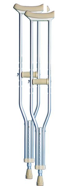 Max Global Products 080155 Crutch Aluminium Underarm Medium 1540-1750mm