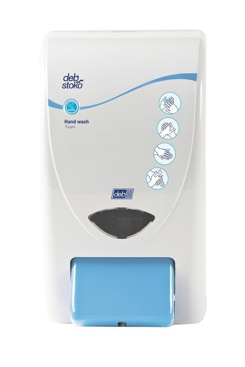 SC JOHNSON DEB D-WRM2LDP Deb 2000 Dispenser Stoko Cleanse Washroom Foam Only Light Blue 2L