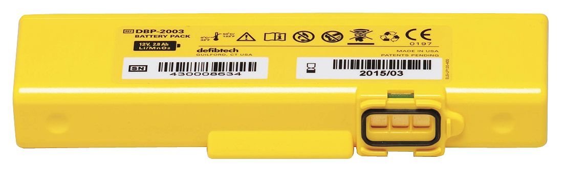DEFIBTECH DCF-2003 Lifeline VIEW 4-Year Battery Pack