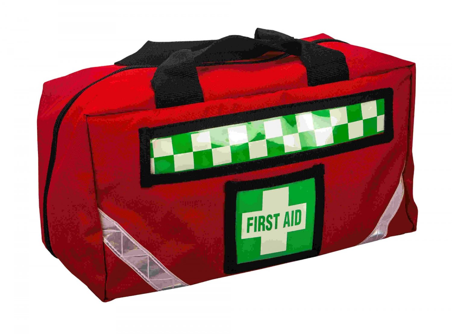 Max Global Products EB6-BP-ER First Aid Kit - Complete Basic Emergency Response and Evacuation Kit (portable Soft Red Case)