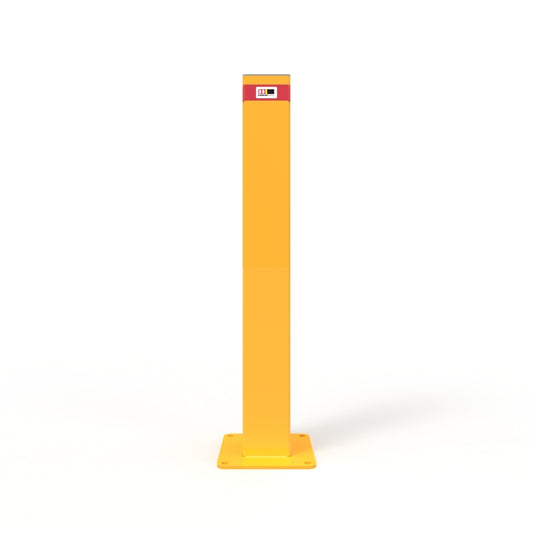 Bollard 150mm Square Surface Mounted