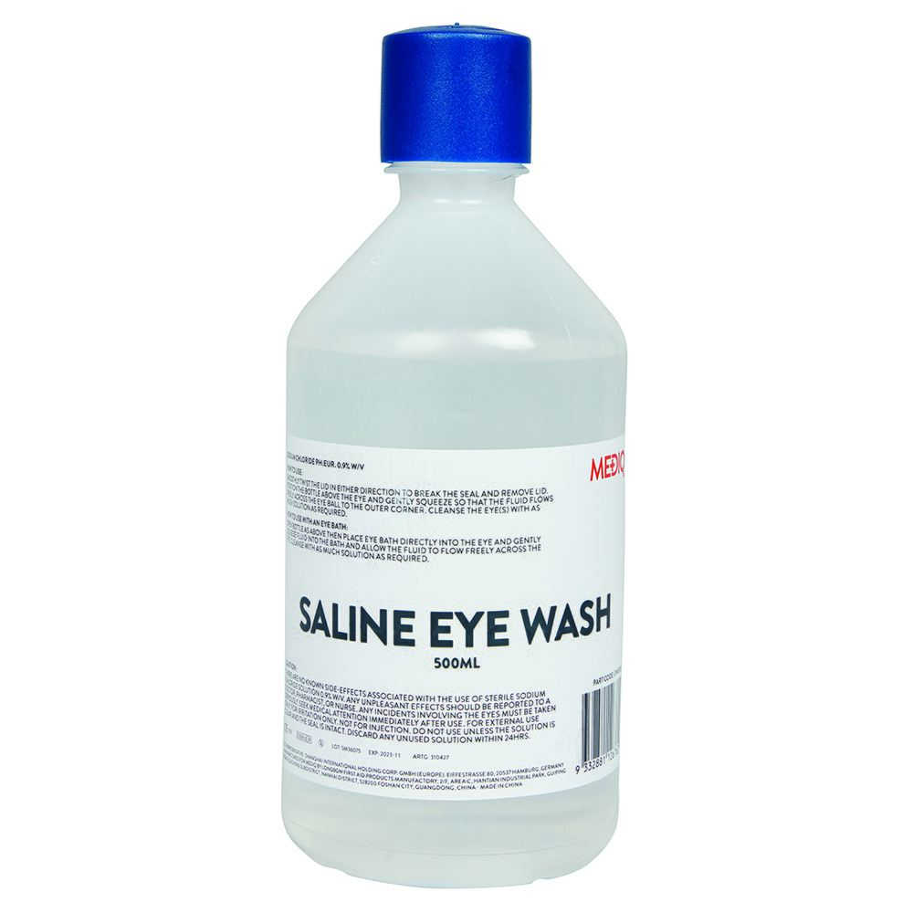 Pro Choice Safety Gear Eyewash Station Replacement Solution 500Ml