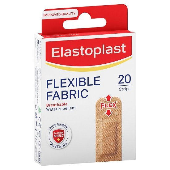 BEIERSDORF B45777 Elastoplast Fabric Flexible Strips Pack of 20