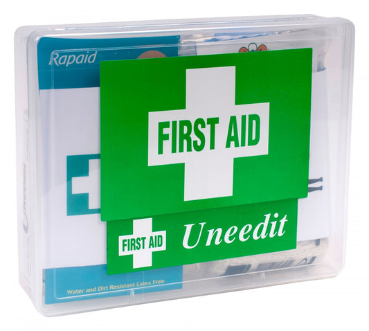 Max Global Products F29-V First Aid Kit - Complete National Vehicles (v) Hard Clear Case