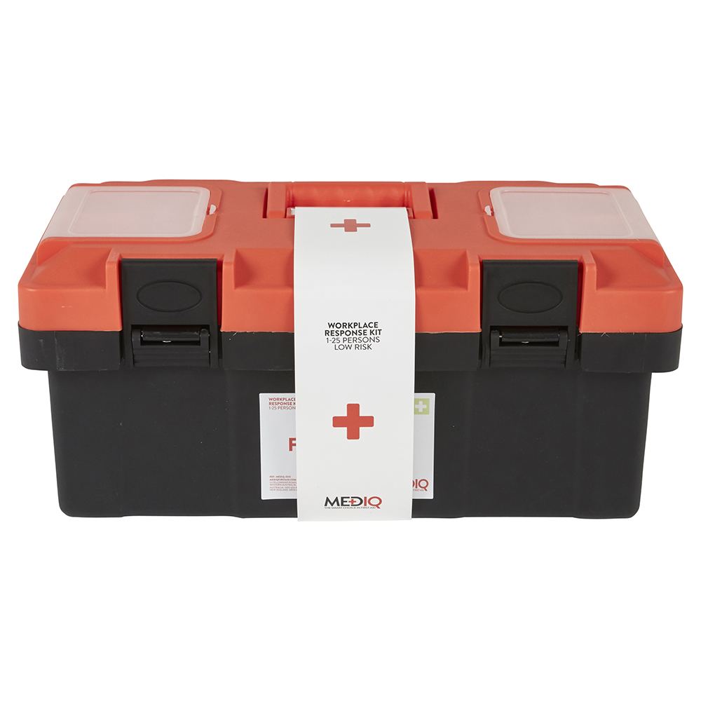 Pro Choice Safety Gear Essential Workplace Response First Aid Kit In Plastic Tackle Box