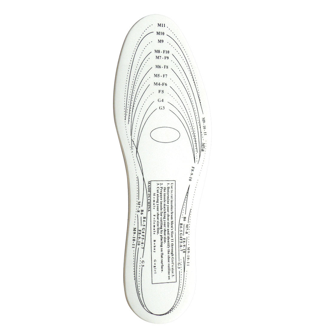 Portwest Memory Foam Insole in White