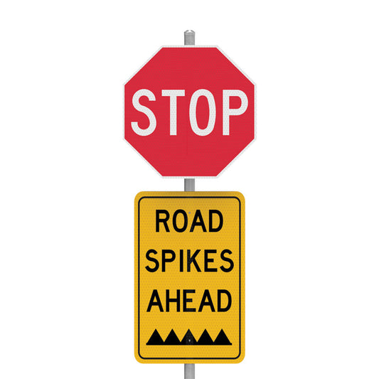STOP Road Spikes
