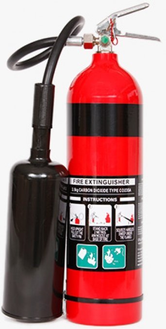 FIRE WORLD FE35E CO2 Fire Extinguisher, 3.5kg