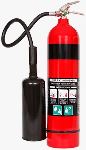FIRE WORLD FEC5 CO2 Fire Extinguisher, 5kg