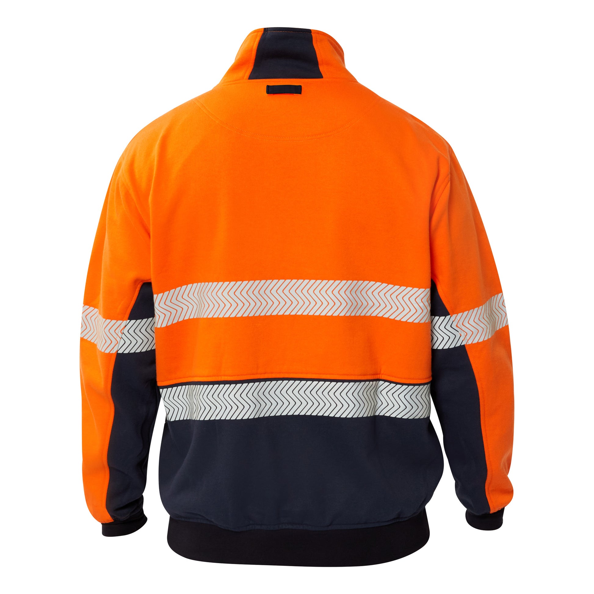 Flamebuster FJV032 Mens HRC2 Inherent Reflective Wet Weather 3 In 1 Jacket in Orange/Navy