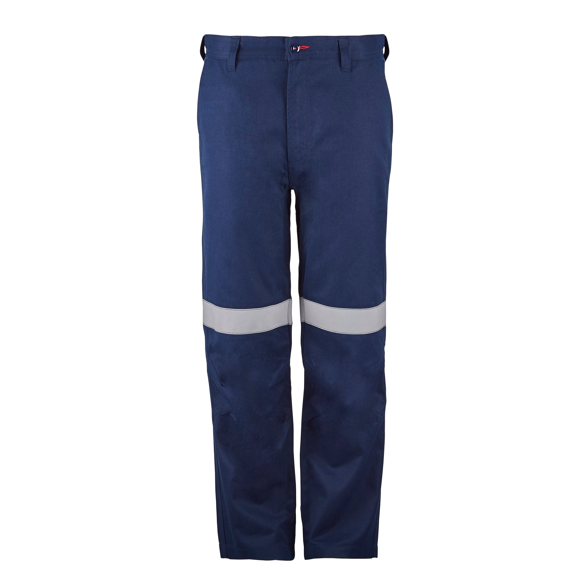 Flamebuster FPV018 Mens HRC2 Inherent Straight Leg Pant With FR Reflective Tape in Navy
