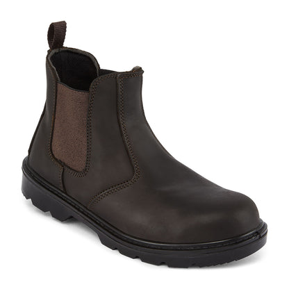 Portwest Steelite Dealer Boot S1P FO SR in Brown