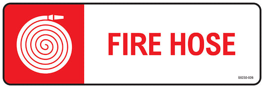 Max Global Products S5230 Fire Hose Sign