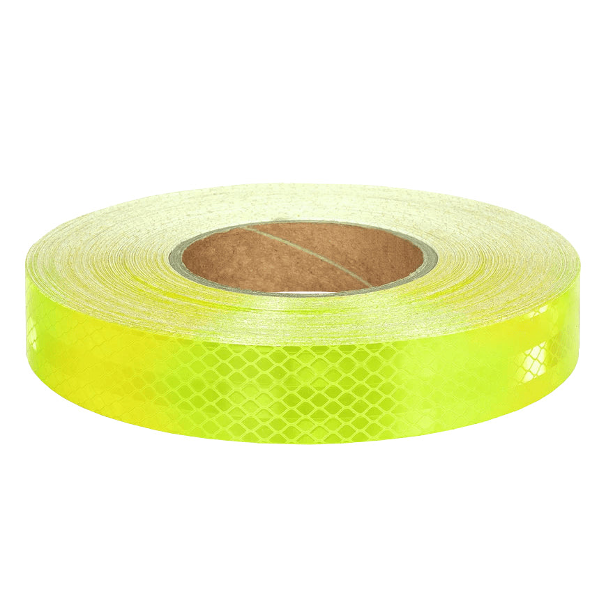 Max Global Products RT-BY-C2-100 Black/Yellow Reflective Tape, Class 2, x 45.7m