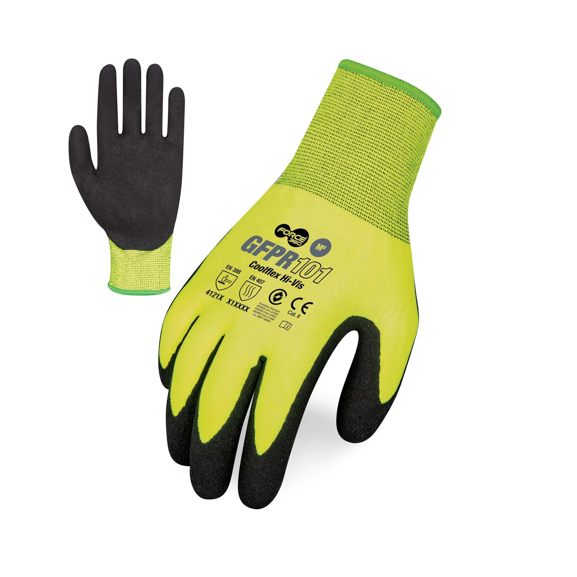 Force360 Force360 Coolflex AGT Hi Vis Glove