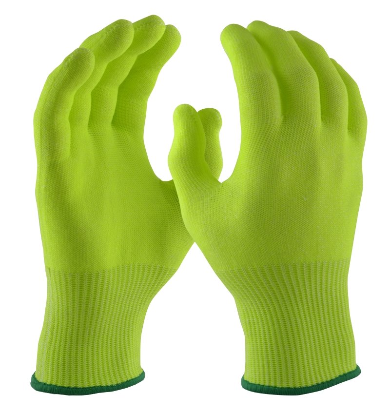 Maxisafe GKY254 Microfresh Cut E Yellow 'Food Grade' Liner Glove