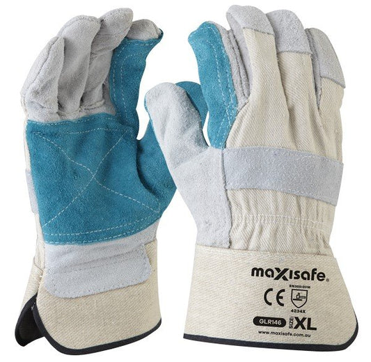 Maxisafe GLR146 Heavy Duty Polisher Gloves - Reinforced Palm