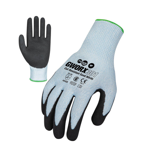 Force360 Force360 Cut Resistant Sand Nitrile Glove (Cut Level B)