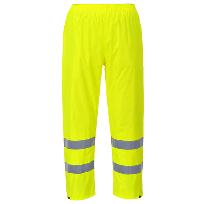 Portwest Hi-Vis Rain Pants in Yellow