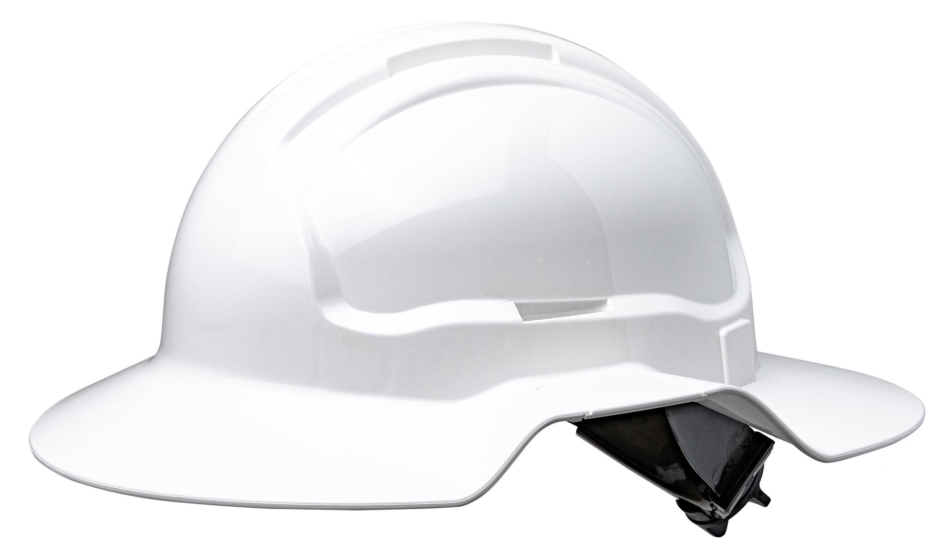 Maxisafe HBB56RH-WH Broadbrim Non-Vented Hard Hat
