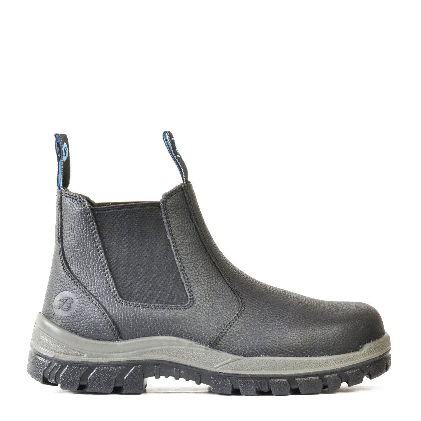 HERCULES- BLACK RAMBLER SLIP ON SAFETY BOOT