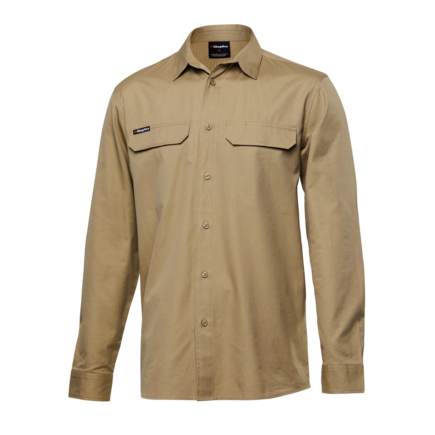 King Gee K14021 Workcool Pro Stretch Long Sleeve Work Shirt
