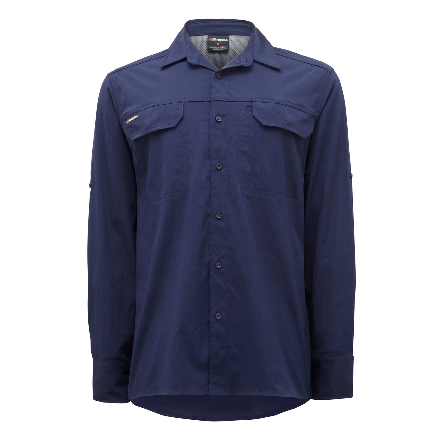 King Gee K14023 Drycool Lightweight Stretch Long Sleeve Work Shirt