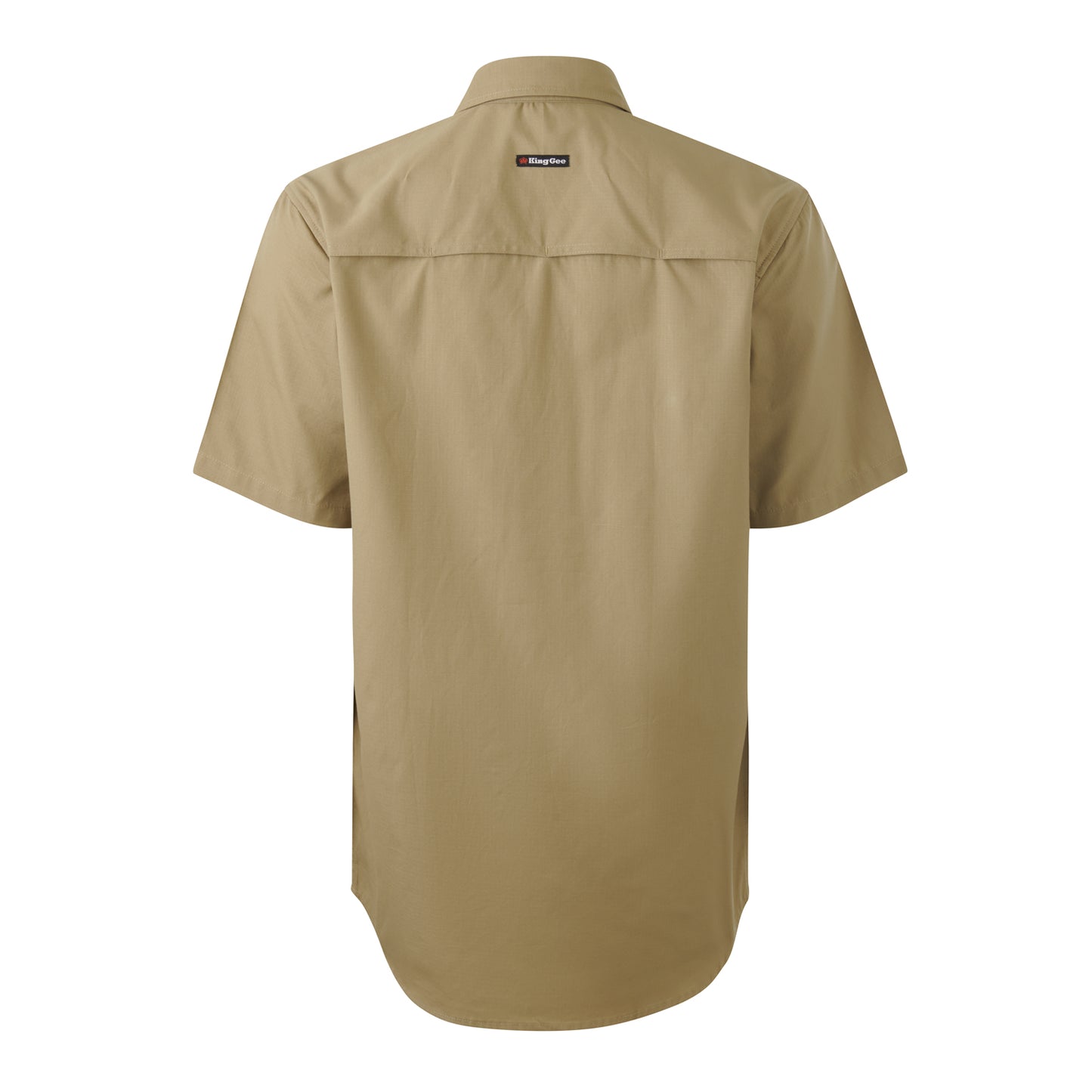 King Gee K14032 Workcool Vented Closed Front Shirt Short Sleeve