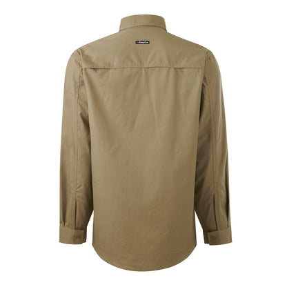 King Gee K14033 Workcool Vented Closed Front Shirt Long Sleeve