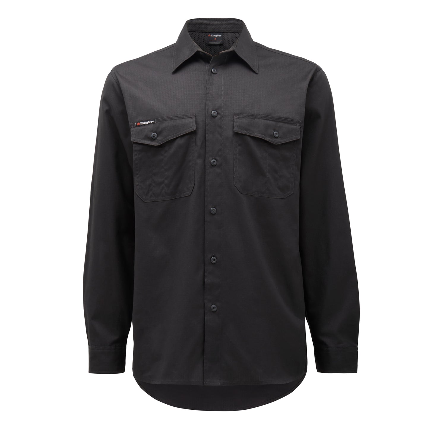 King Gee K14820 Workcool 2 Lightweight Ripstop Long Sleeve Work Shirt
