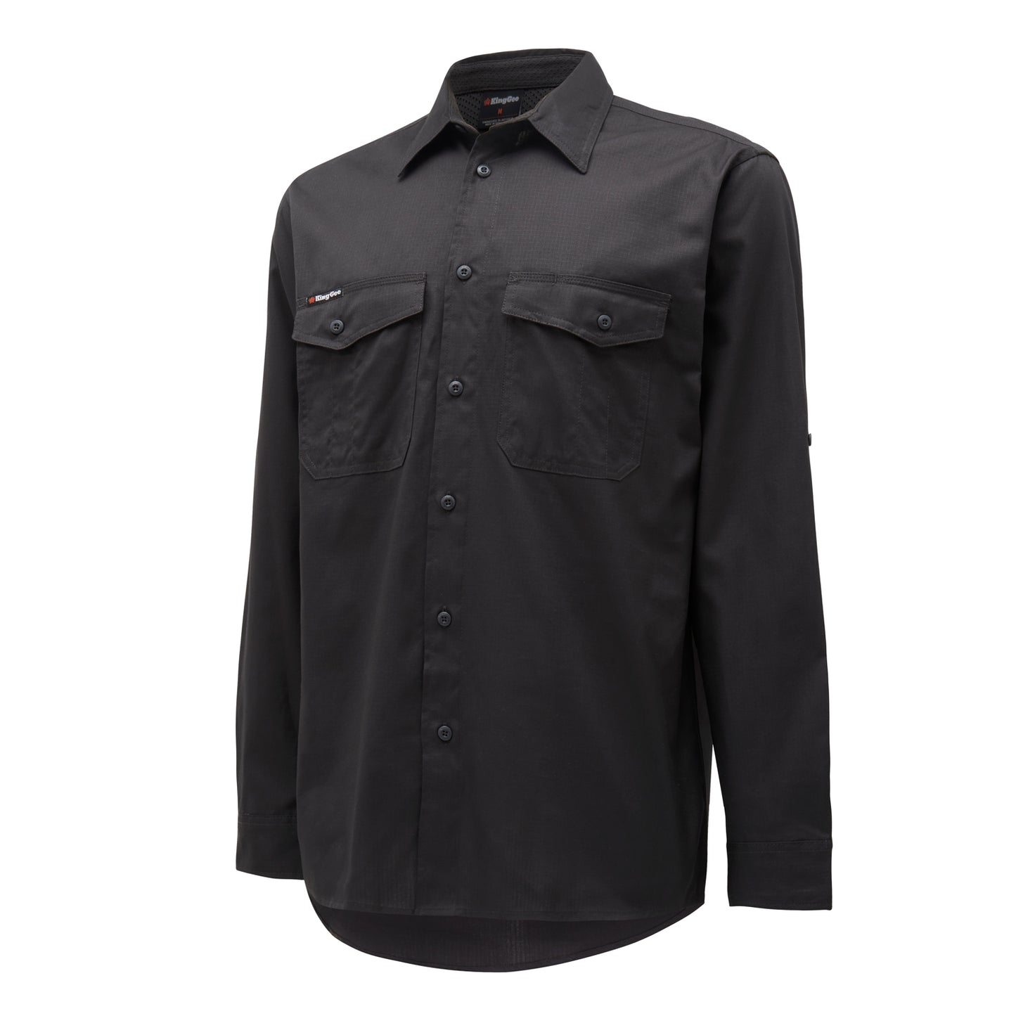 King Gee K14820 Workcool 2 Lightweight Ripstop Long Sleeve Work Shirt