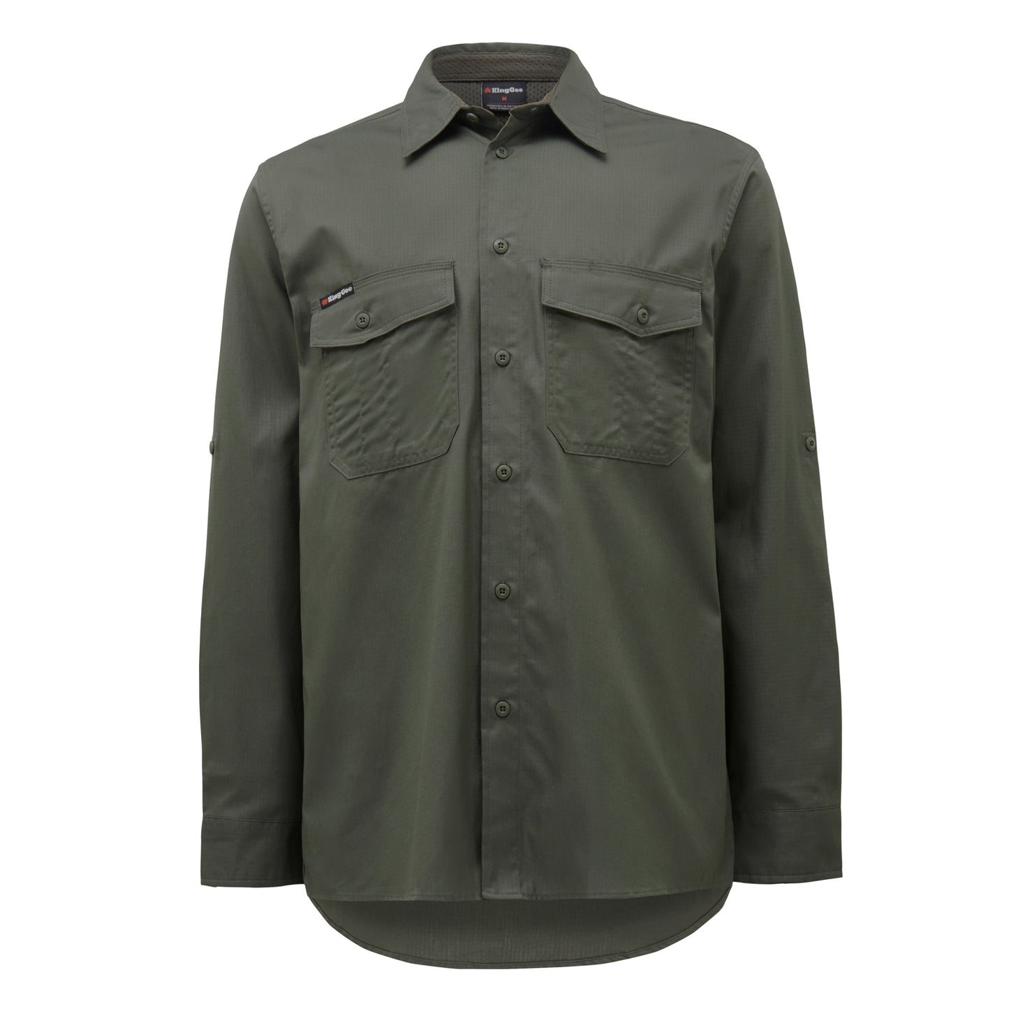King Gee K14820 Workcool 2 Lightweight Ripstop Long Sleeve Work Shirt