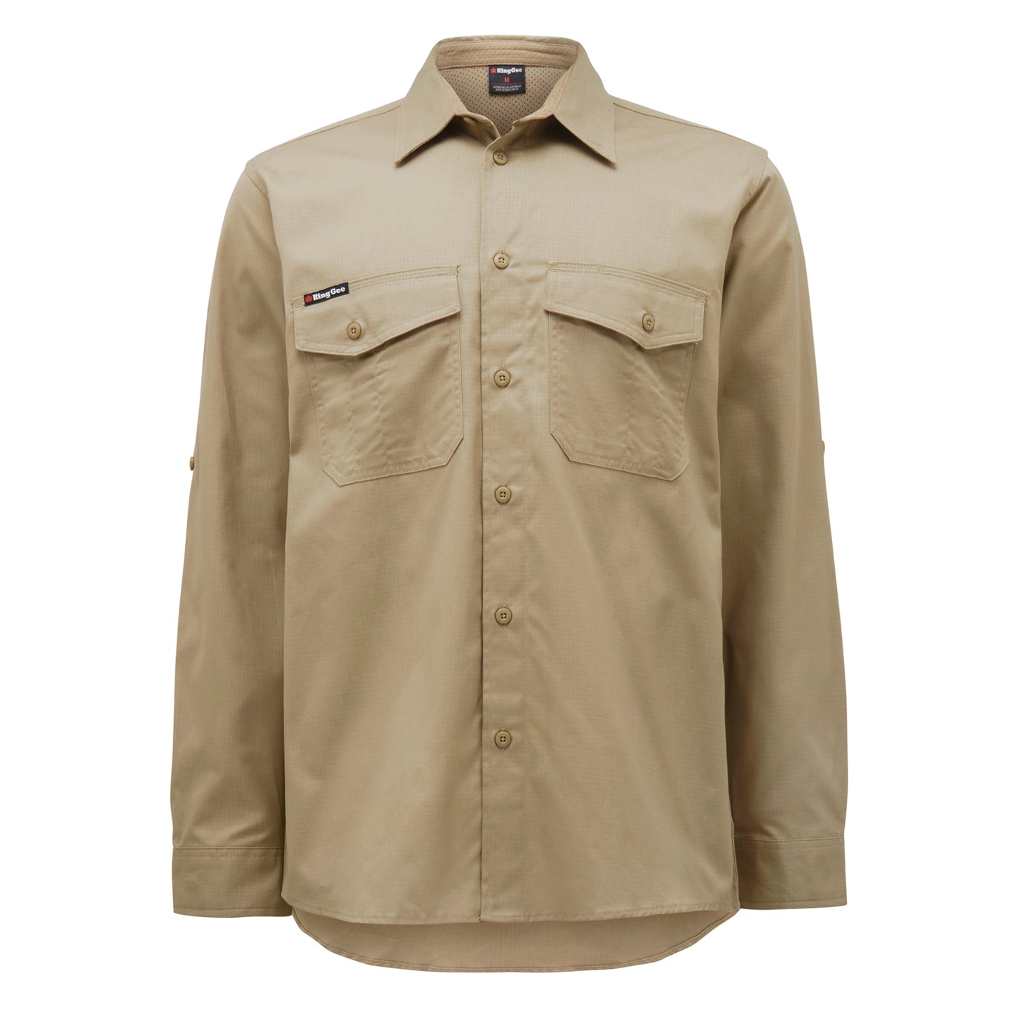 King Gee K14820 Workcool 2 Lightweight Ripstop Long Sleeve Work Shirt