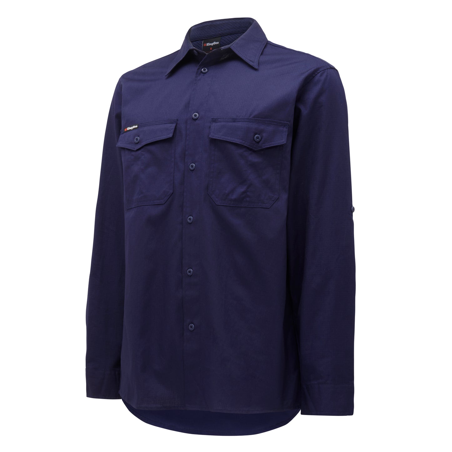 King Gee K14820 Workcool 2 Lightweight Ripstop Long Sleeve Work Shirt