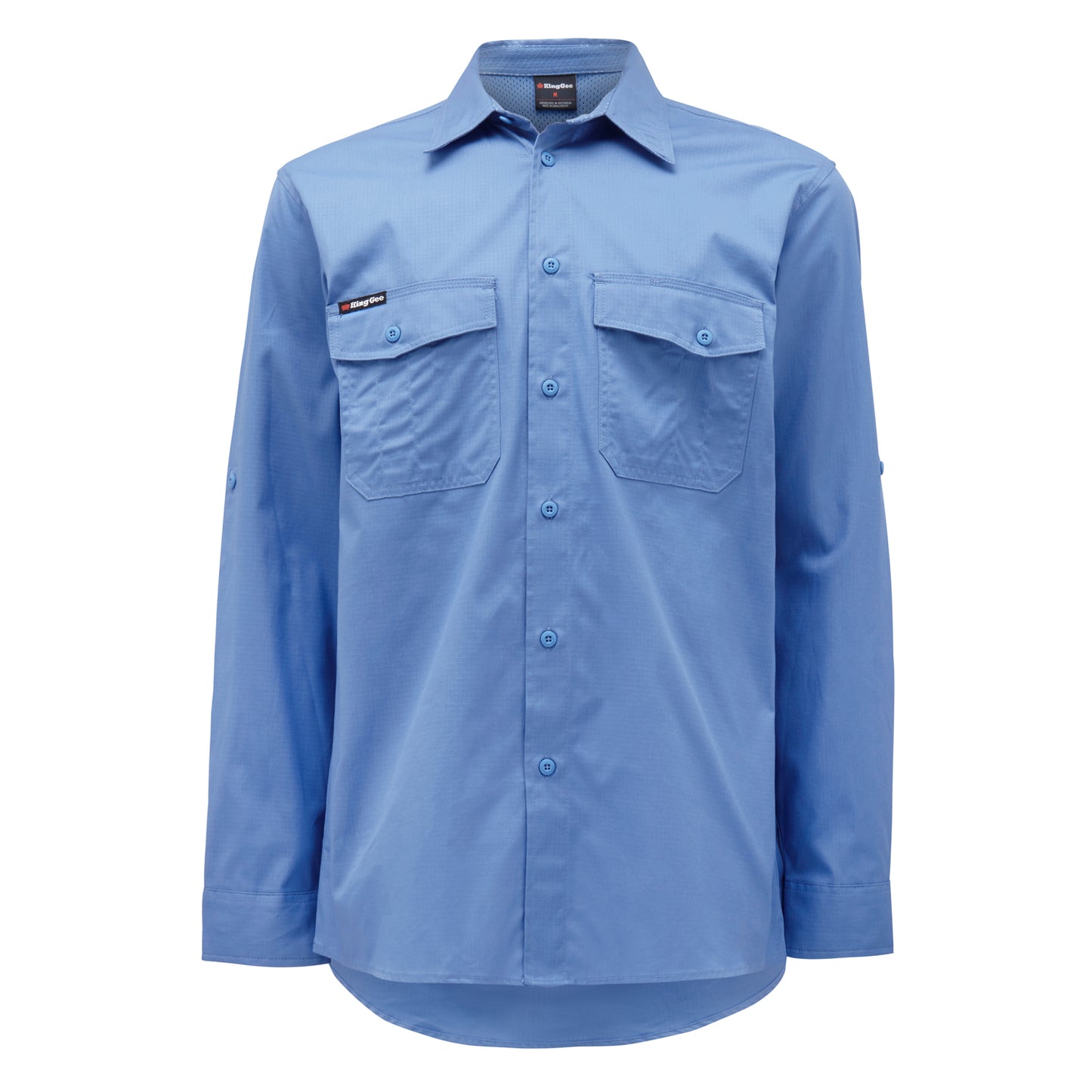 King Gee K14820 Workcool 2 Lightweight Ripstop Long Sleeve Work Shirt