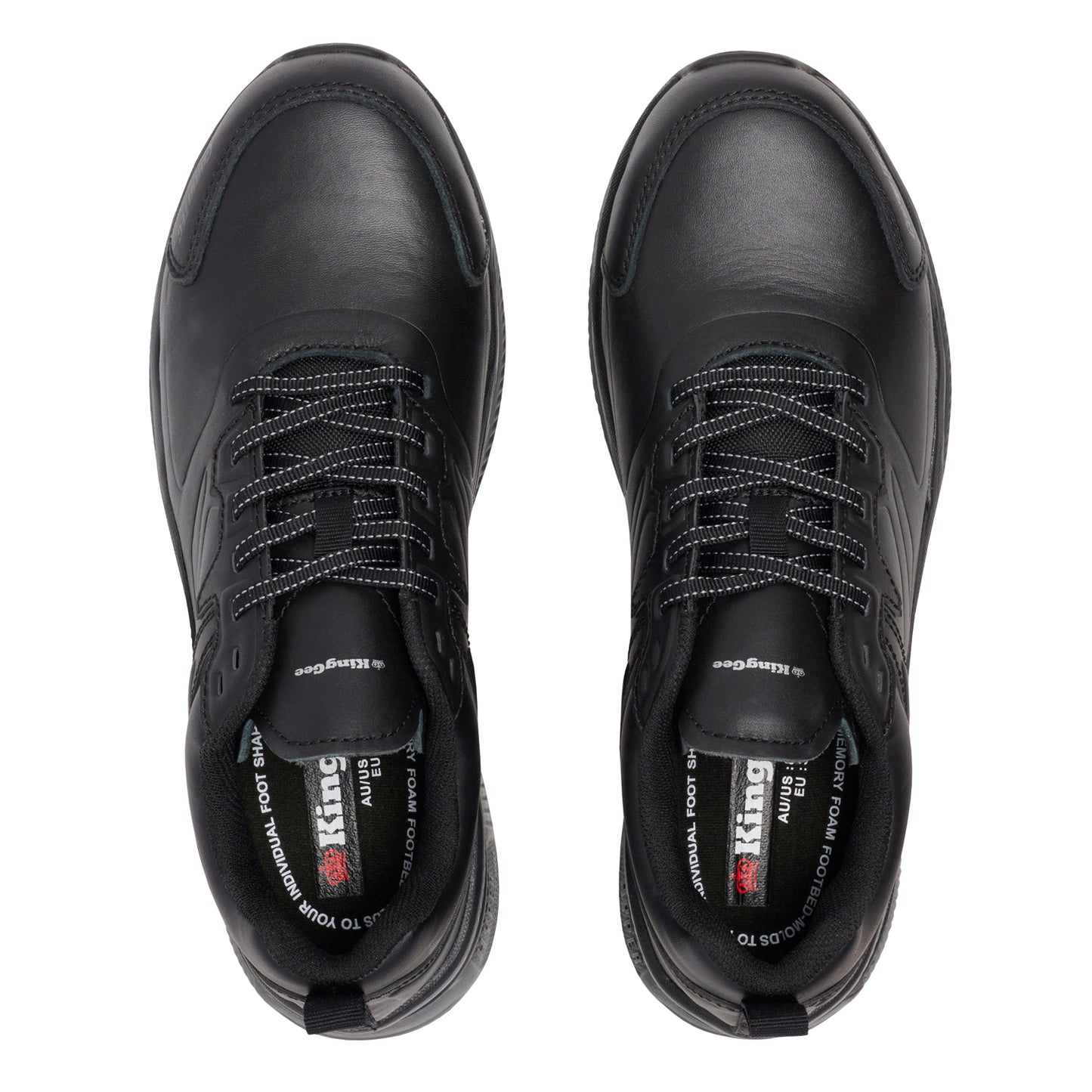 King Gee K26498 Women's HyperTec Leather -Black