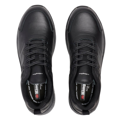 King Gee K26498 Women's HyperTec Leather -Black