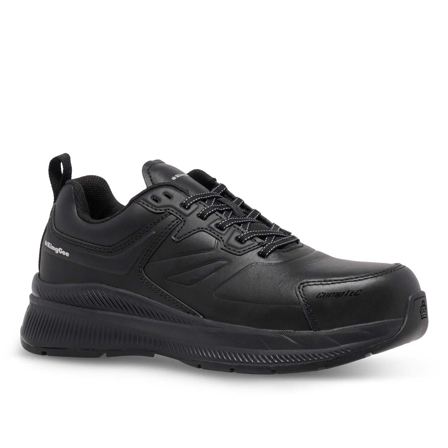 King Gee K26498 Women's HyperTec Leather -Black