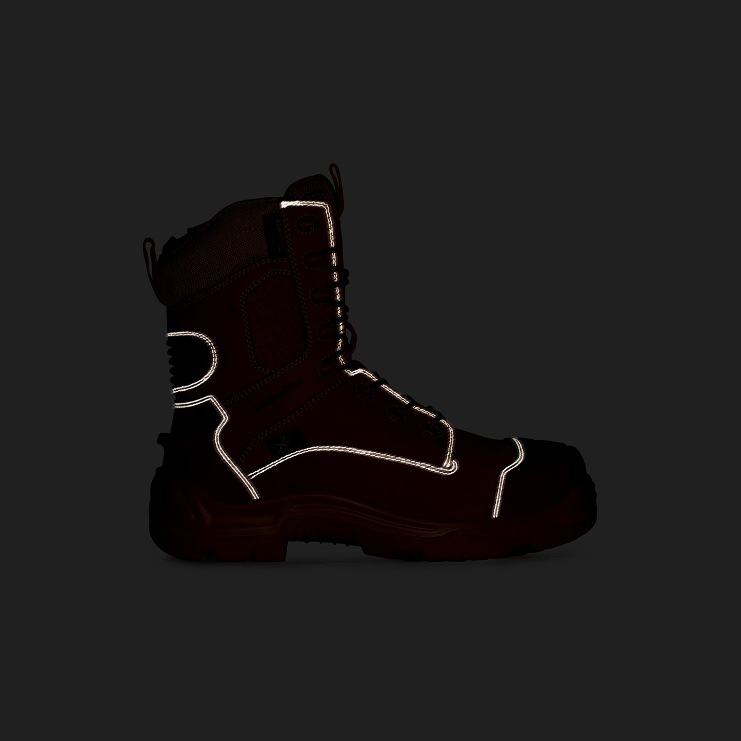 King Gee K27997 ONYX 8Z Metguard Puncture-Resistant Work Boot - Wheat