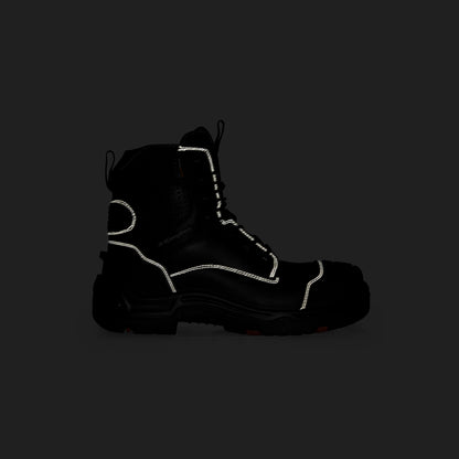 King Gee K27998 ONYX 6Z Puncture-Resistant Work Boot - Black