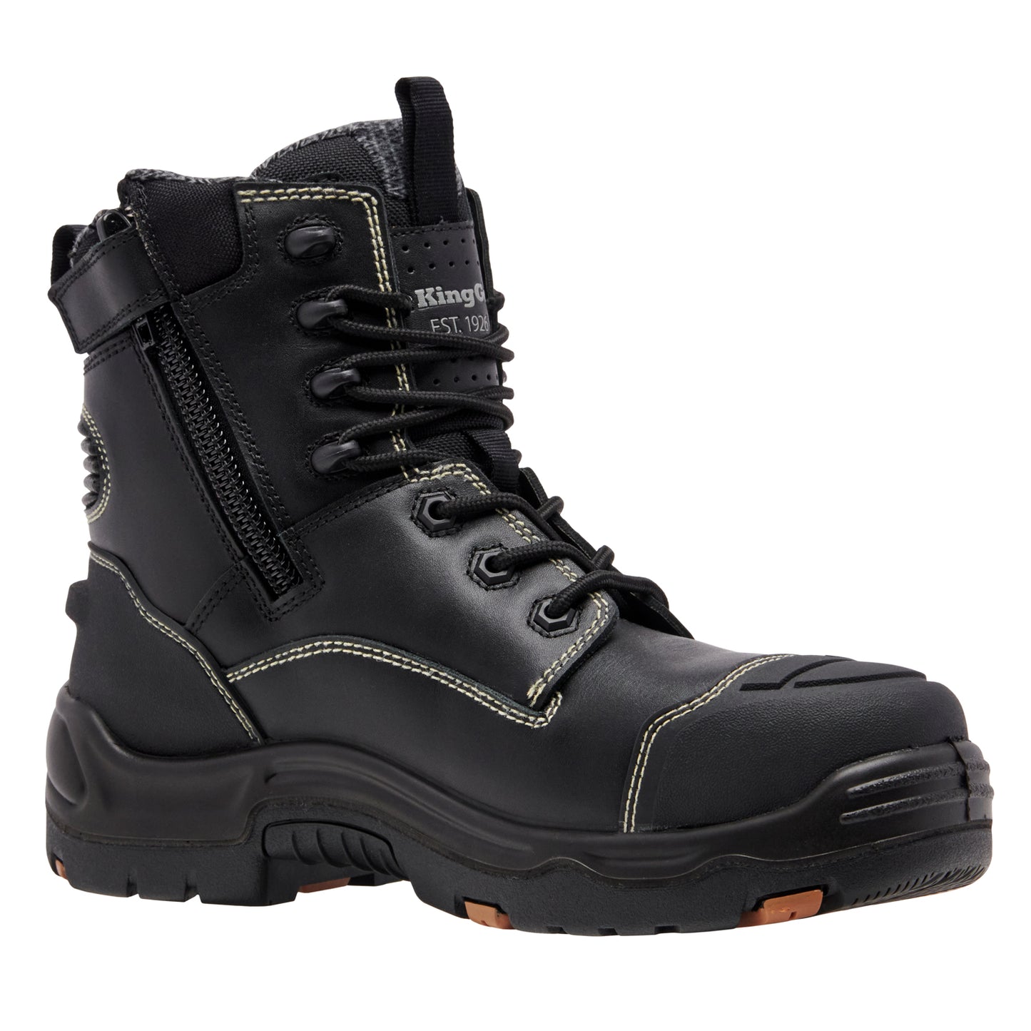 King Gee K28000 ONYX 6CZ Composite Toe Work Boot - Black