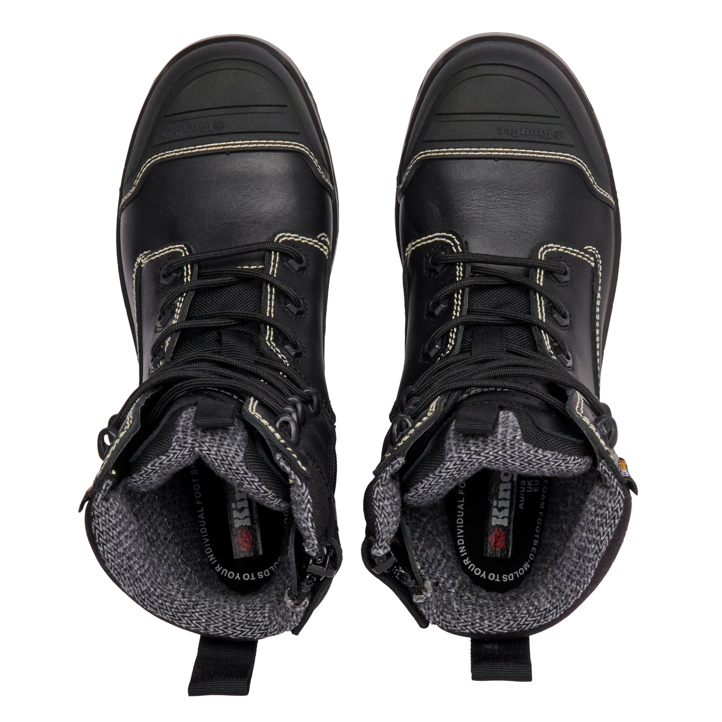 King Gee K28002 Women's ONYX 6Z Puncture-Resistant Work Boot - Black