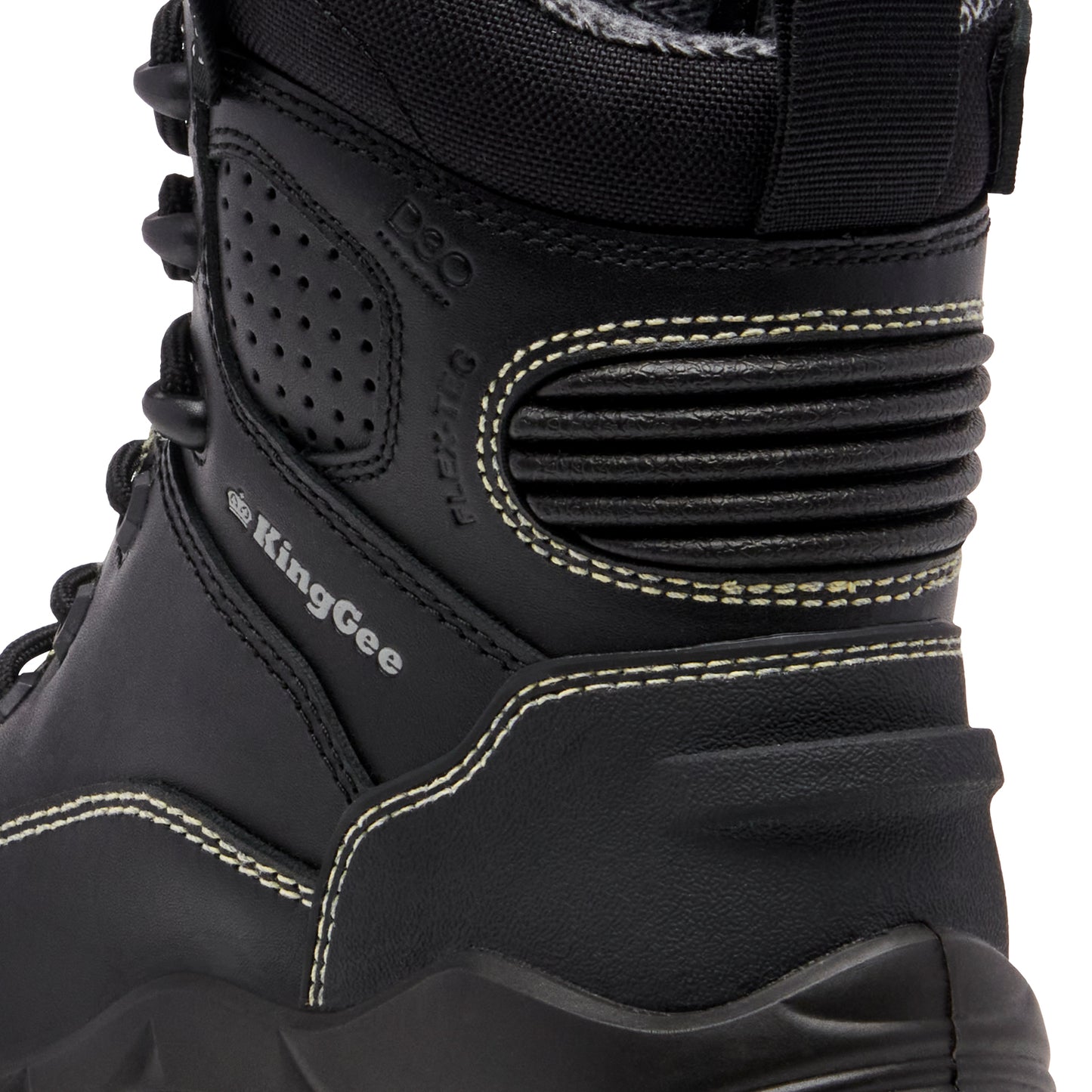 King Gee K28002 Women's ONYX 6Z Puncture-Resistant Work Boot - Black