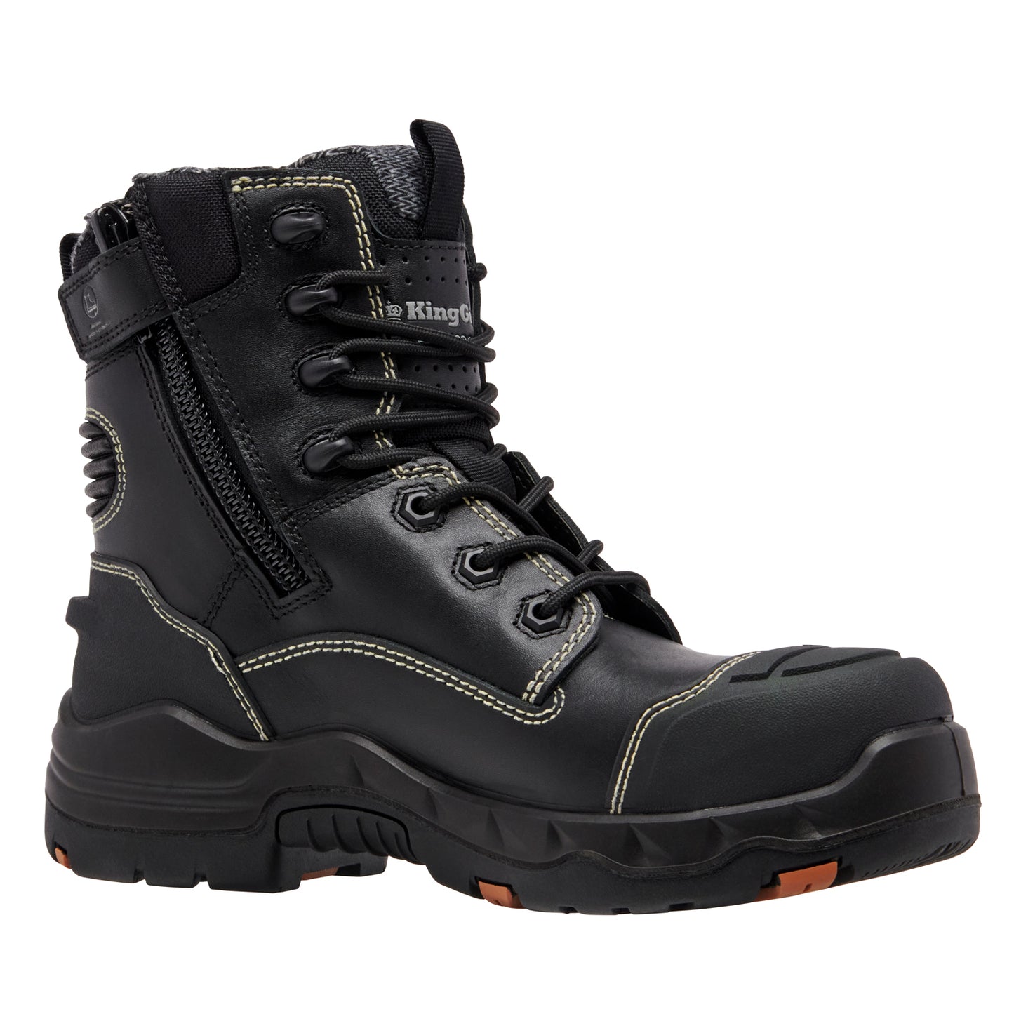 King Gee K28002 Women's ONYX 6Z Puncture-Resistant Work Boot - Black