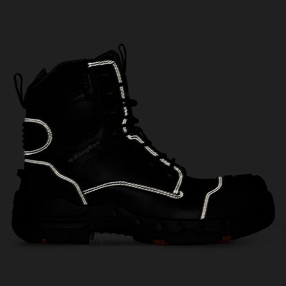 King Gee K28002 Women's ONYX 6Z Puncture-Resistant Work Boot - Black