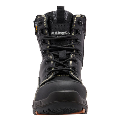 King Gee K28002 Women's ONYX 6Z Puncture-Resistant Work Boot - Black