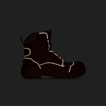 King Gee K28003 Women's ONYX 6Z Puncture-Resistant Work Boot - Wheat