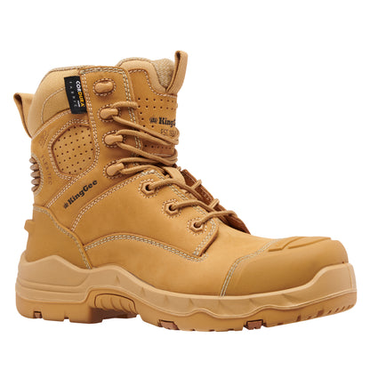 King Gee K28003 Women's ONYX 6Z Puncture-Resistant Work Boot - Wheat