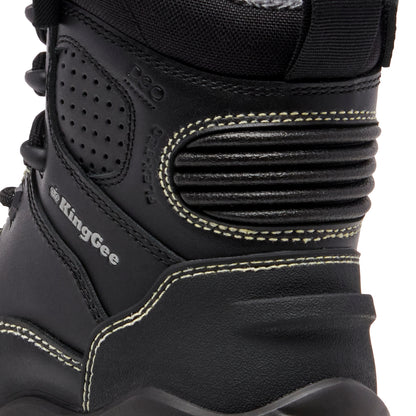 King Gee K28004 Women's ONYX 6CZ Composite Toe Work Boot - Black